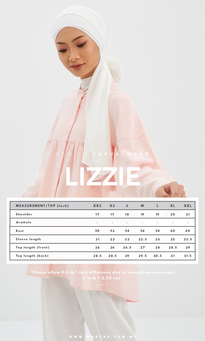 Lizzie Top in Soft Pink